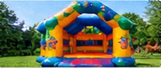 Springkussen voor een feest of evenement